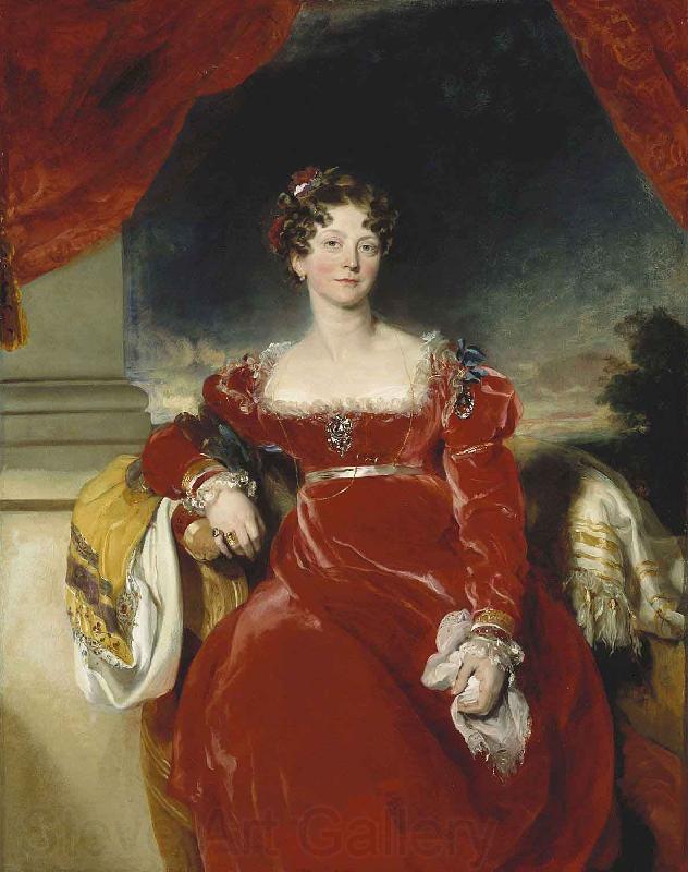 LAWRENCE, Sir Thomas Portrait of Princess Sophia France oil painting art